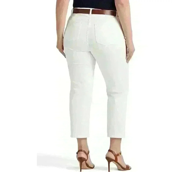 NEW! Lauren Ralph Lauren Women's 16W High-Rise Skinny Crop Jeans NWT $109.50 - Picture 2 of 5